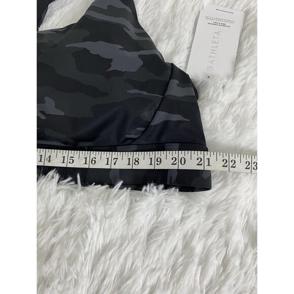 Athleta Sport Bra Size 3X Ultimate Printed Bra D-DD Camo Workout Gym Athletic - Picture 7 of 13